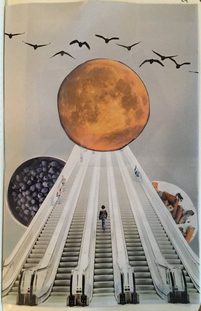 collage-bird-moon-blueberry-cigarette-escalator