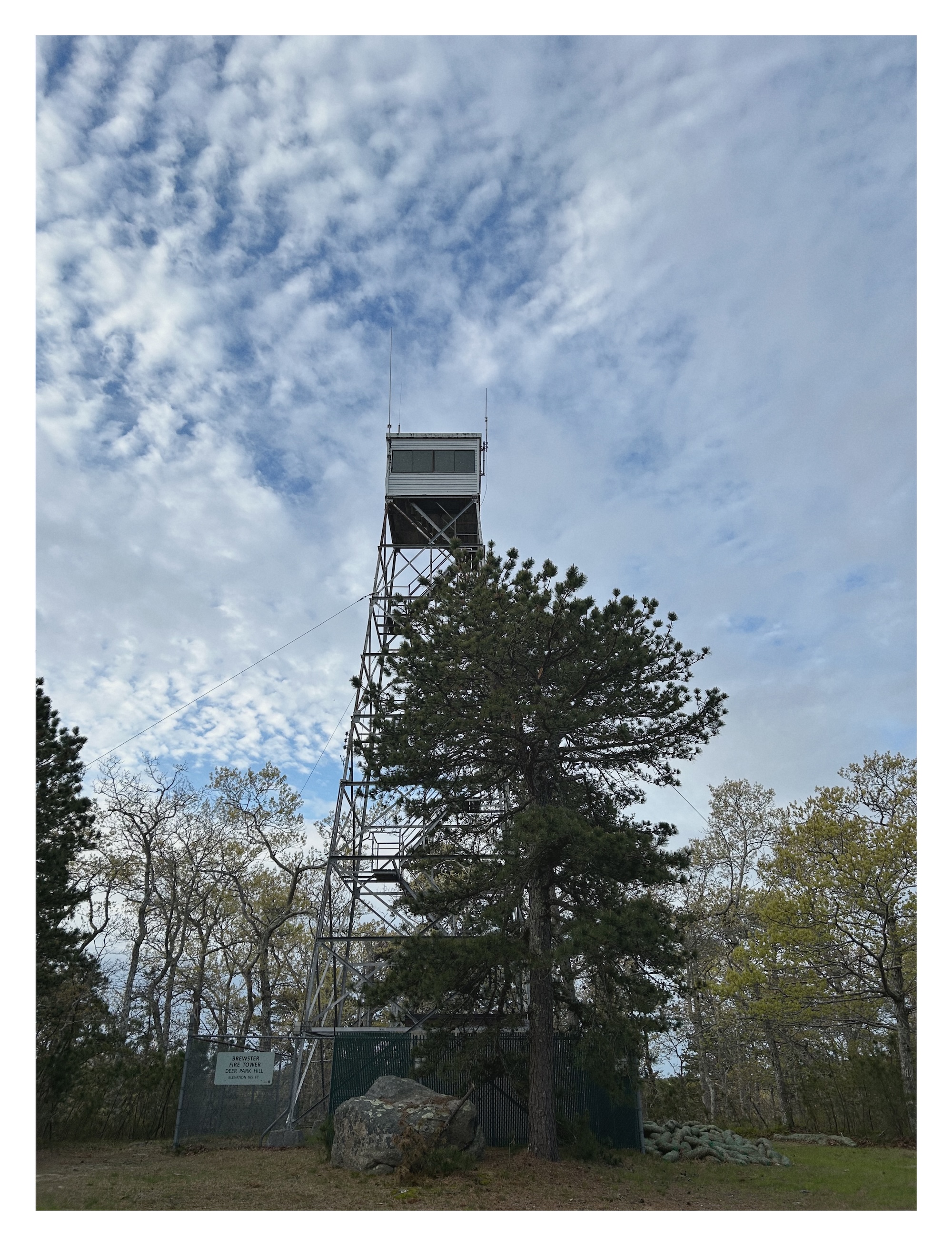 Brewster firetower in Cape Cod